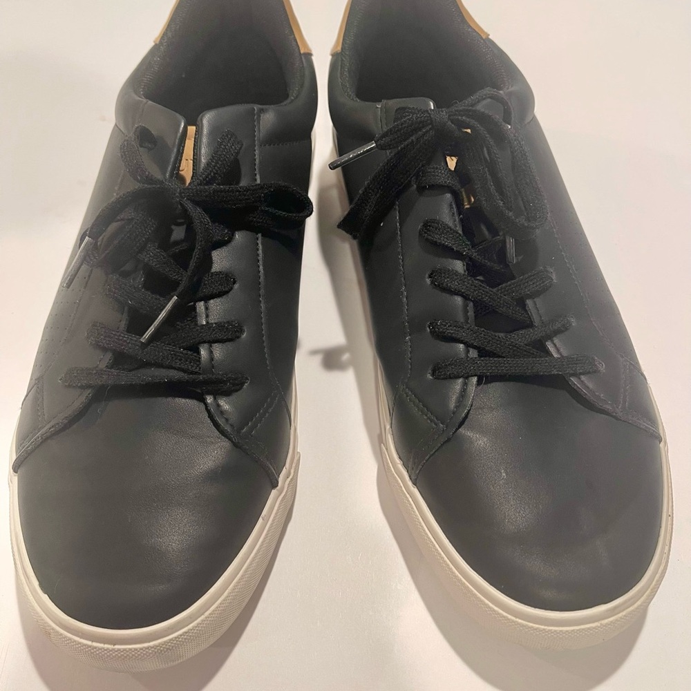 Nautica Black Leather Men's Sneakers size 13